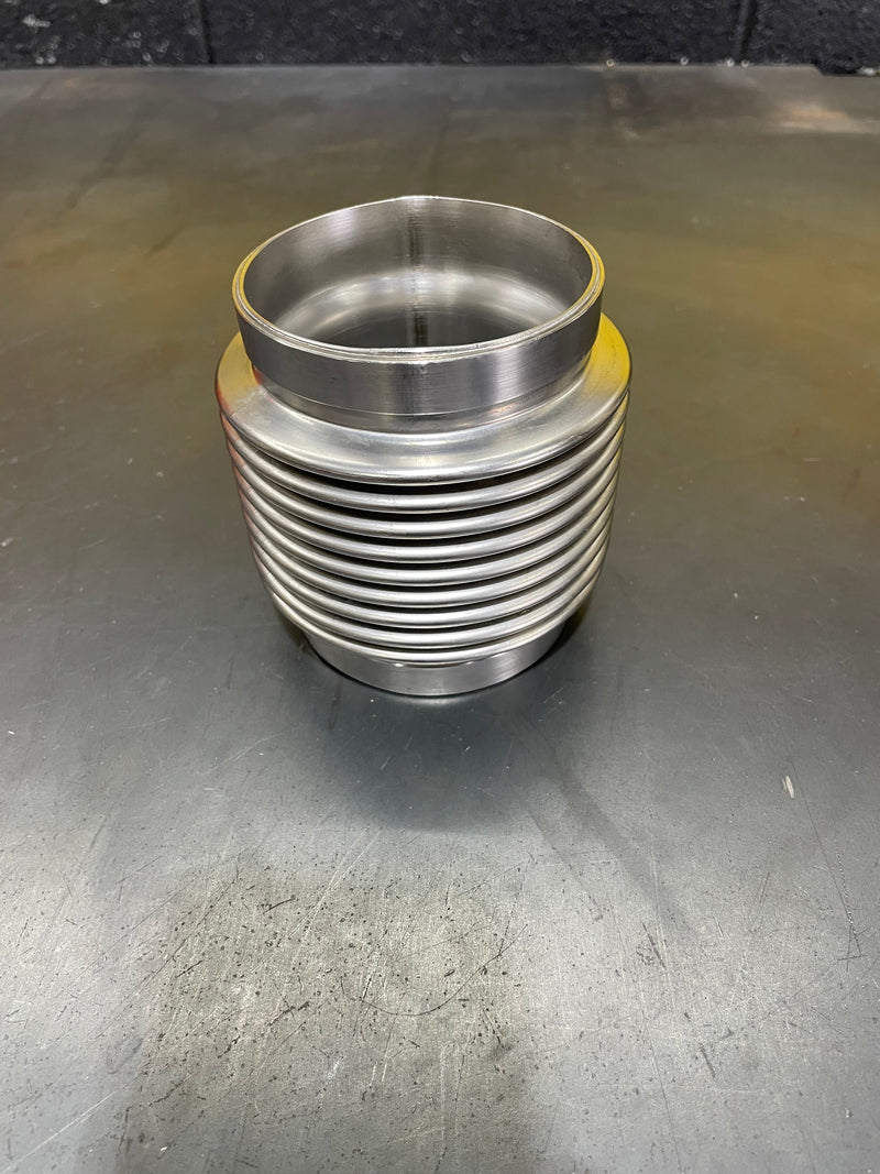 Flex pipe (Bellows) 4"L  3" dia. SS304