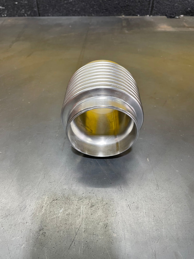 Flex pipe (Bellows) 4"L  3" dia. SS304