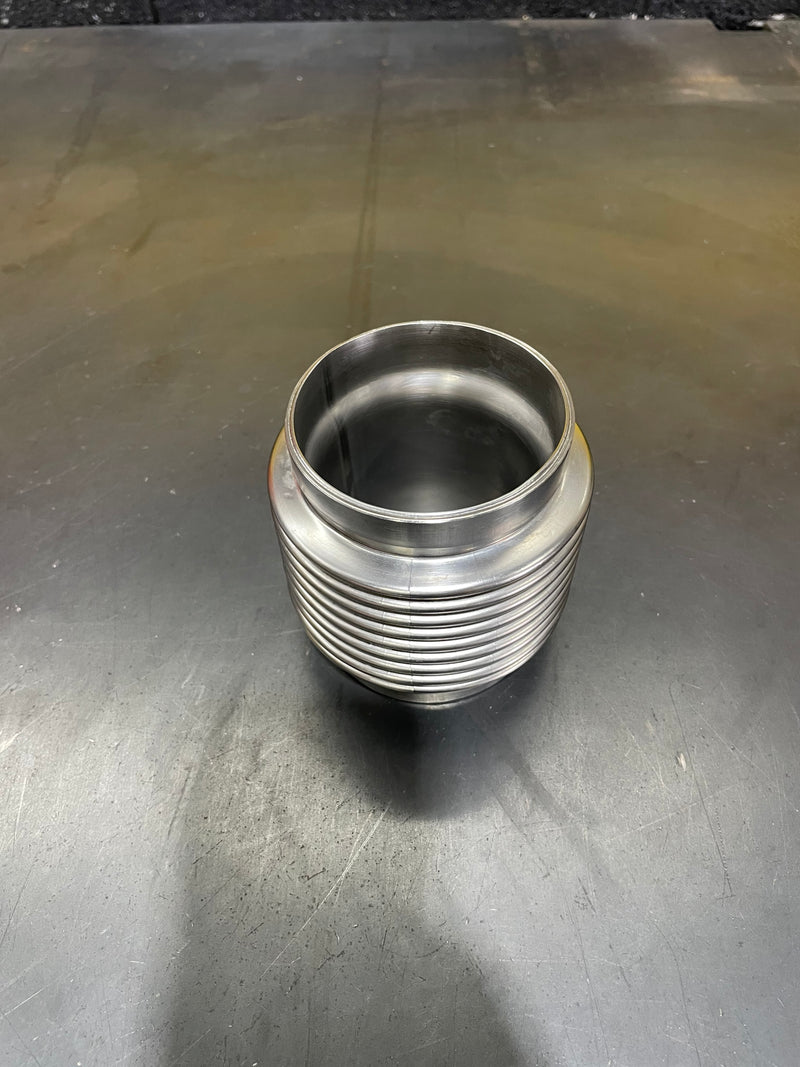 Flex pipe (Bellows) 4"L  4" dia. SS304