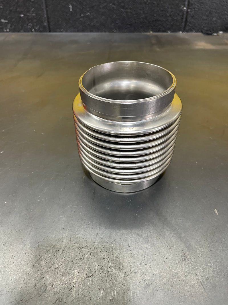 Flex pipe (Bellows) 4"L  3" dia. SS304