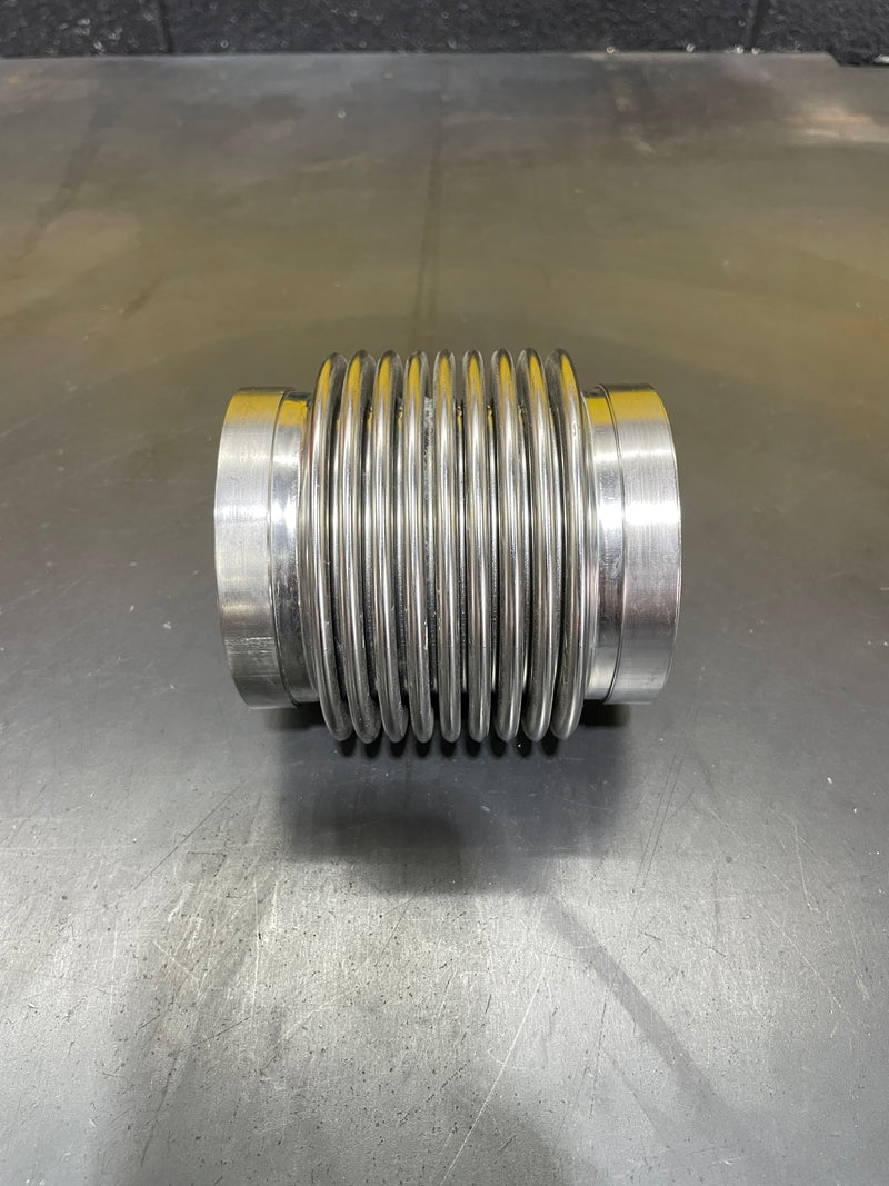 Flex pipe (Bellows) 4"L  4" dia. SS304