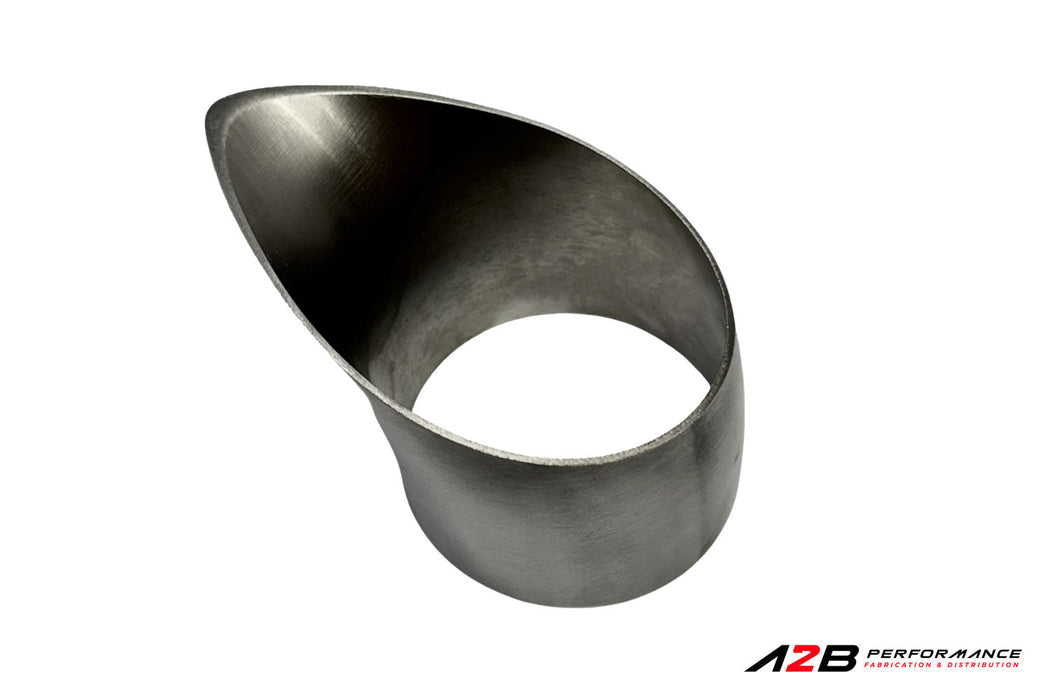 Exhaust Tips | Style "Tear Drop" SS304 - 1.625"