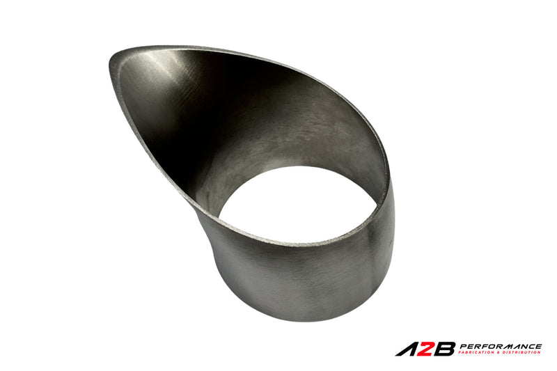 Exhaust Tips | Embout style "Tear Drop" SS304 1''-4''