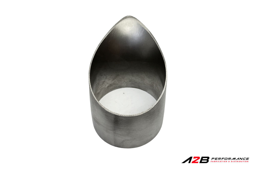 Exhaust Tips | Embout style "Tear Drop" SS304 - 1.9"