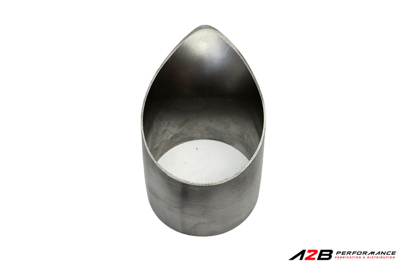 Exhaust Tips | Embout style "Tear Drop" SS304 1''-4''