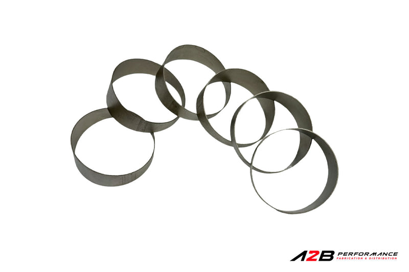 Titanium Pie cut 90D | Dia. : 2.5" | Qty: 6 pcs