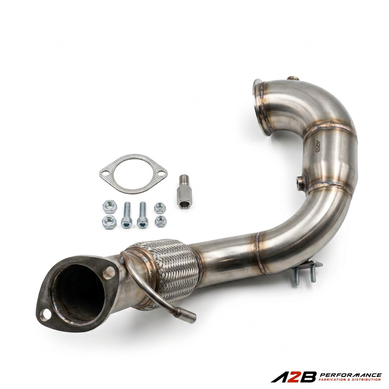 Full One Piece V2 Downpipe Hyundai Sonata N Line 2024+ (Converter + Flextube)