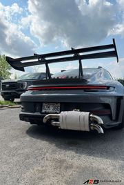 Décibel Killer Porsche 992 GT3 / GT3 RS installé, vue extérieure