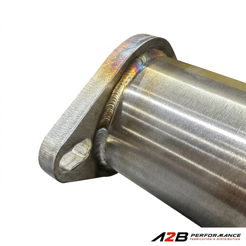 Full One Piece Downpipe Elantra N 2021-2023 (Converter + Flextube)