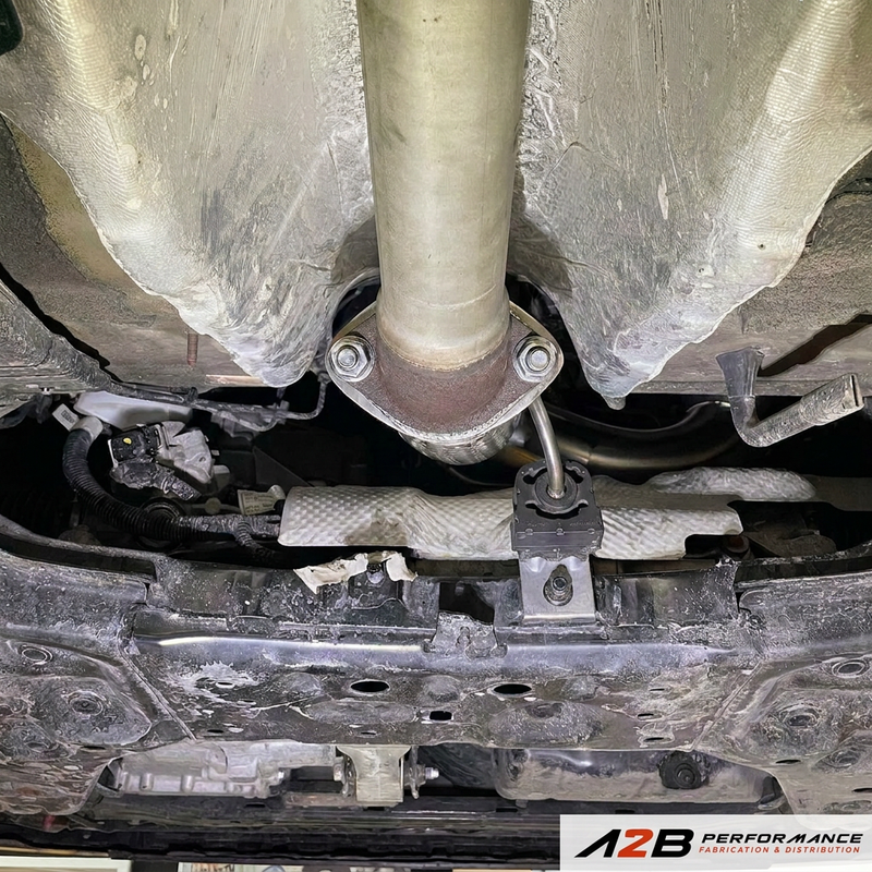 Full One Piece V2 Downpipe Hyundai Sonata N Line 2024+ (Converter + Flextube)