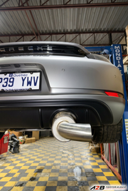 DB Killer installé sur Porsche 718, vue arrière