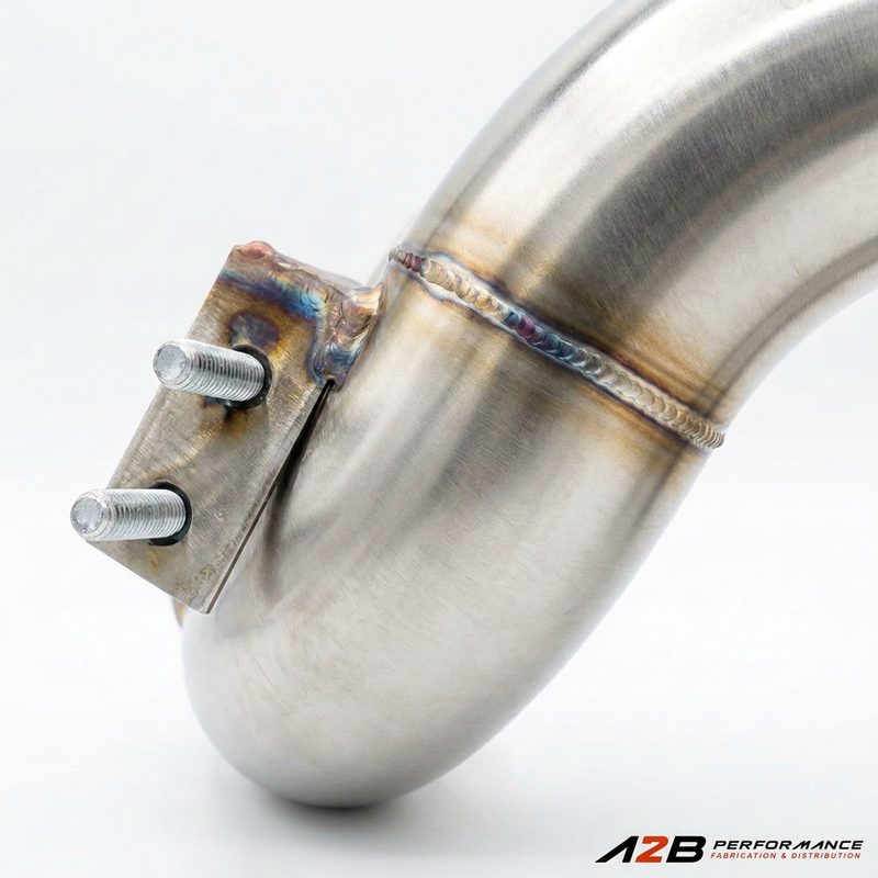 Full One Piece V2 Downpipe Hyundai Sonata N Line 2024+ (Converter + Flextube)
