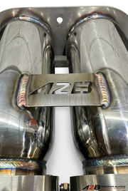 DB Killer Porsche 997–991, détail du pont A2B et des soudures