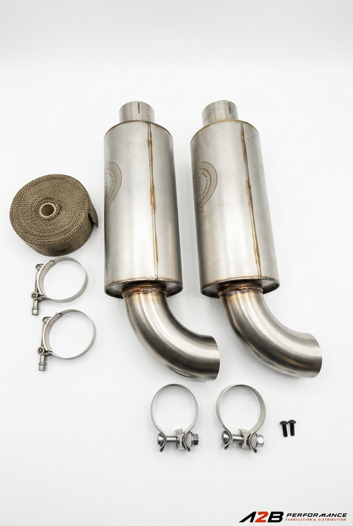 DB Killer Porsche 718, kit avec bande thermique et colliers supplémentaires