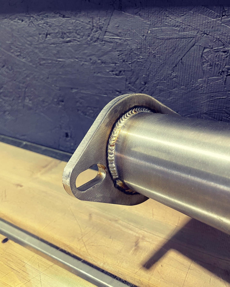 Full One Piece Downpipe Elantra N line 2021+ (Converter + Flextube)