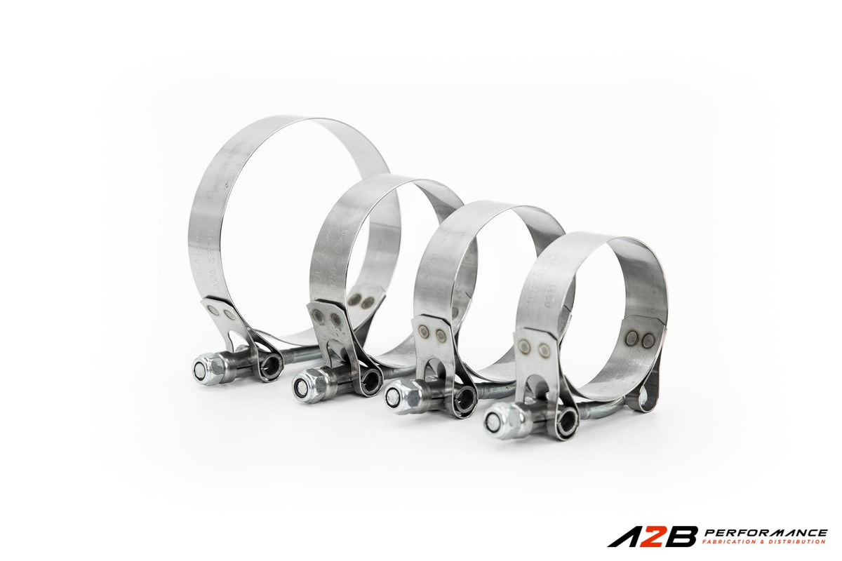 Lot De 8 Colliers De Serrage En T En Acier Inoxydable - Diamètre 38 à 43 Mm - Pour Tuyaux Turbo, Admission, Refroidisseur